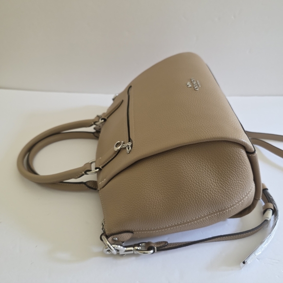 Coach Elise Pebble Leather Satchel - Picture 5 of 16